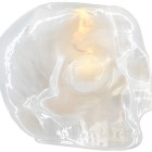 Skull votive Pearl