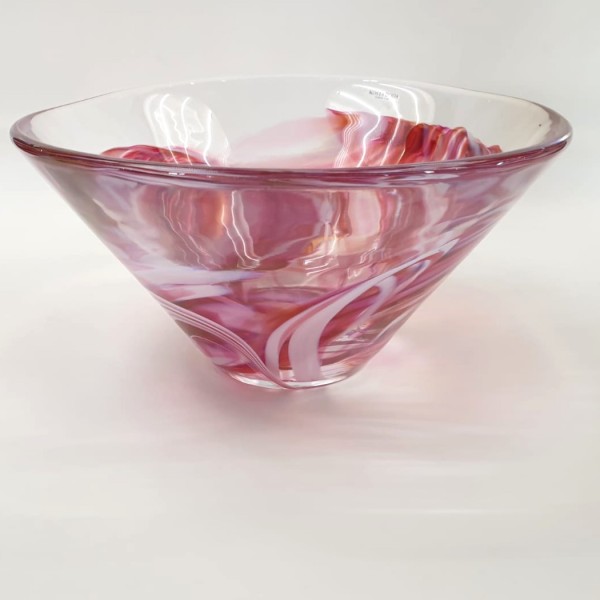 Coppa Tempera Rosa e Bianco