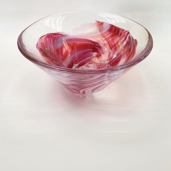 Coppa Tempera Rosa e Bianco