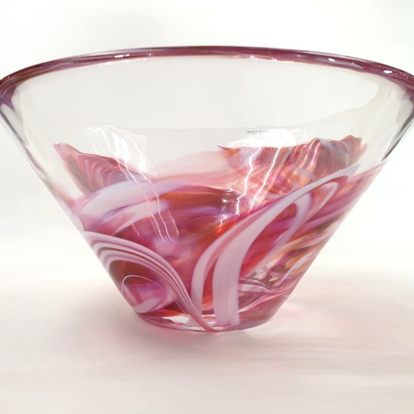 Coppa Tempera Rosa e Bianco