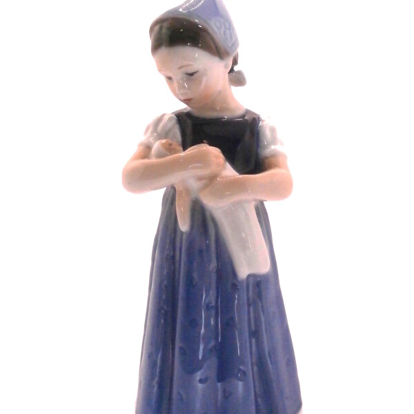 Mini Mary con vestito blu