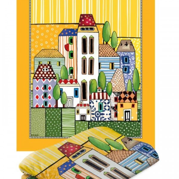 Plaid Paese Mio Giallo