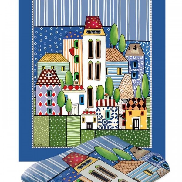 Plaid Paese Mio Blu