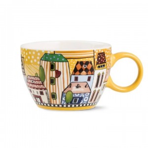 Paese Mio Tazza Colazione Gialla