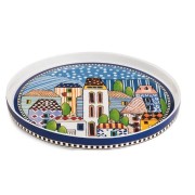 Paese Mio Vassoio blu grande