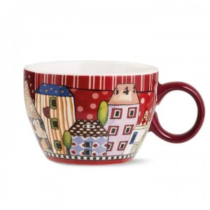 Paese Mio Tazza Colazione Rosso